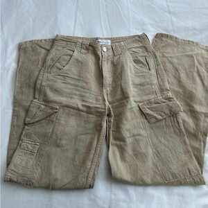 Zara linen cargos